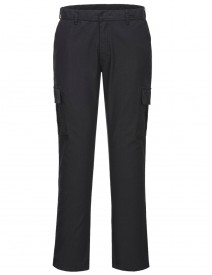 Portwest S231 Stretch Slim Combat Trouser Black